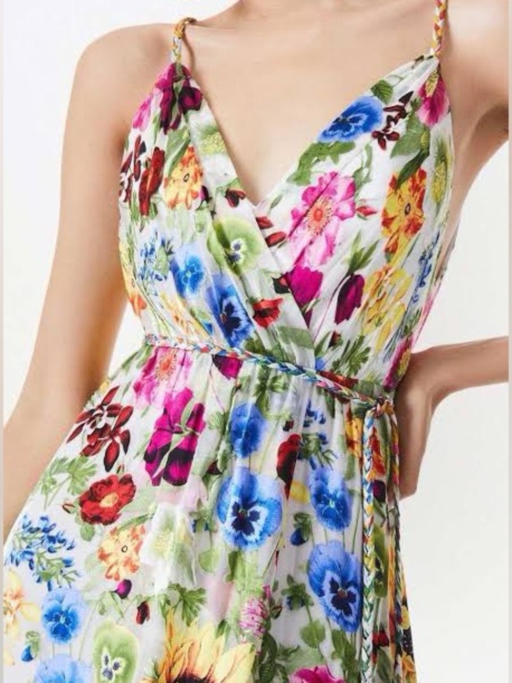 Alice and Olivia Floral Maxi Dress